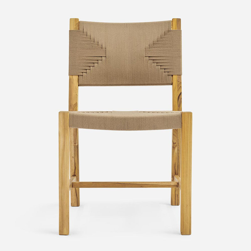 Astrud Dining Chair Crypton Nomad Snow Four Hands